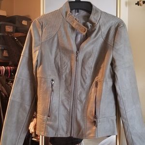 Leather jacket